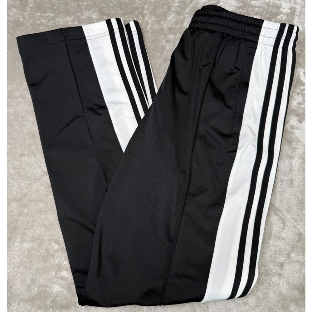 Adidas Adibreak Black White Snap Track Pants Womens Size M NWT